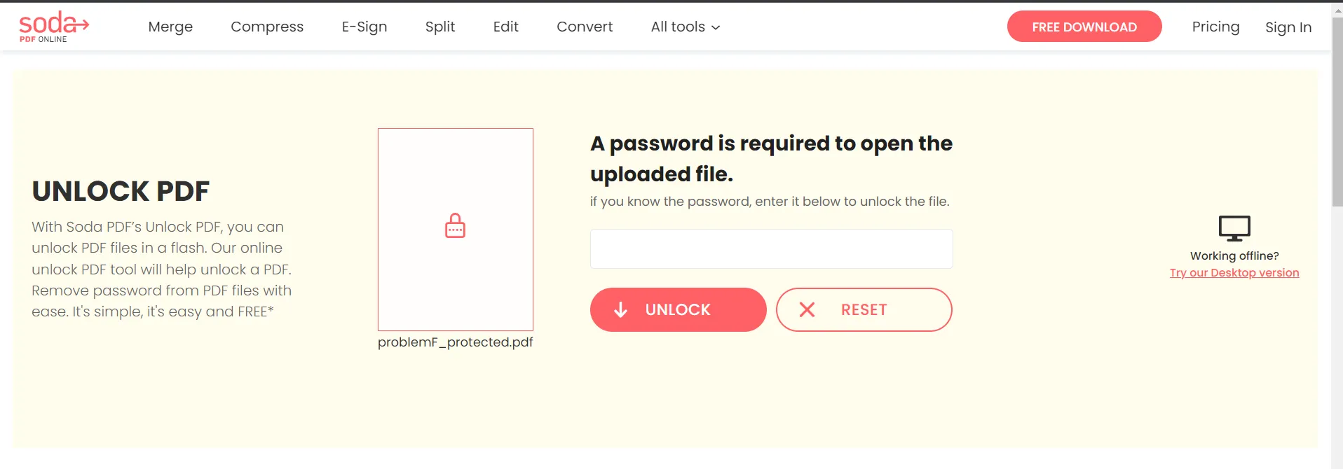 How to Remove a Password from a PDF File, Figure 13: Unlock