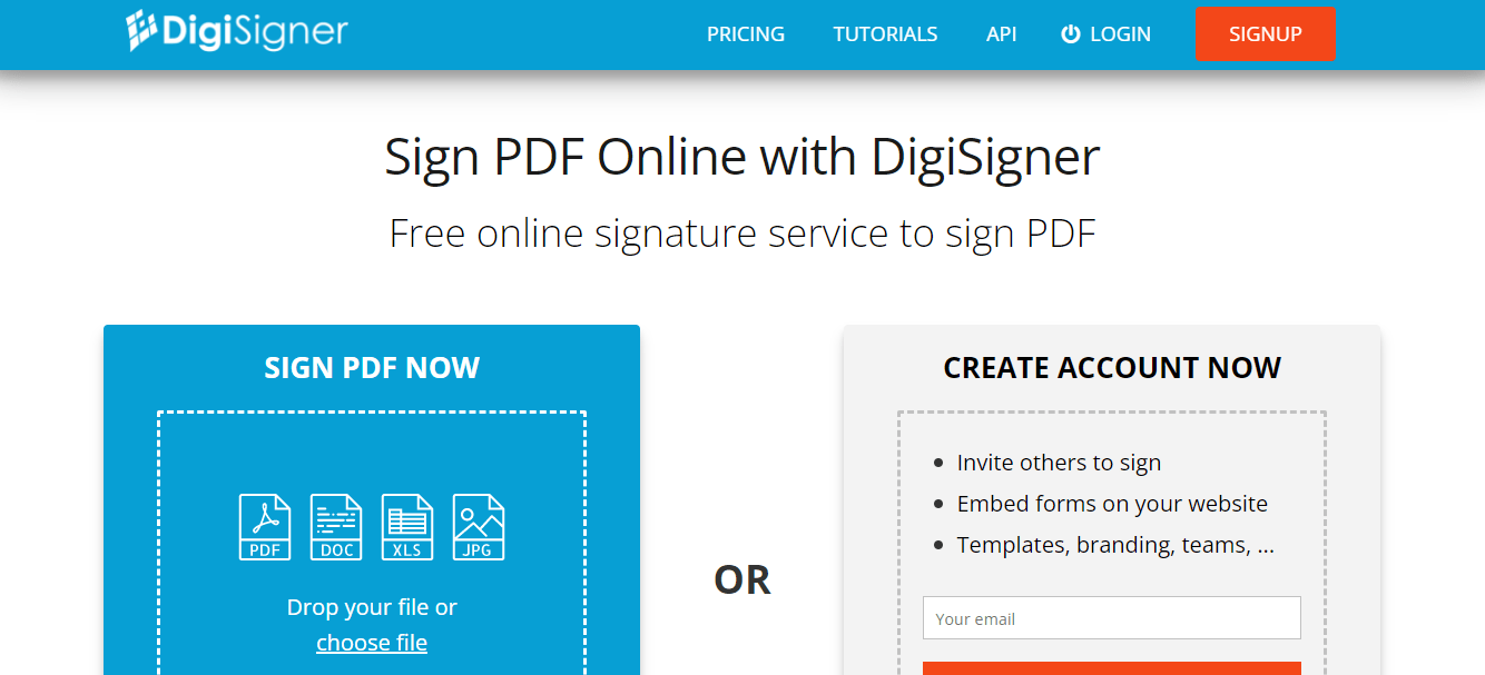 DigiSigner - Open PDF to Sign