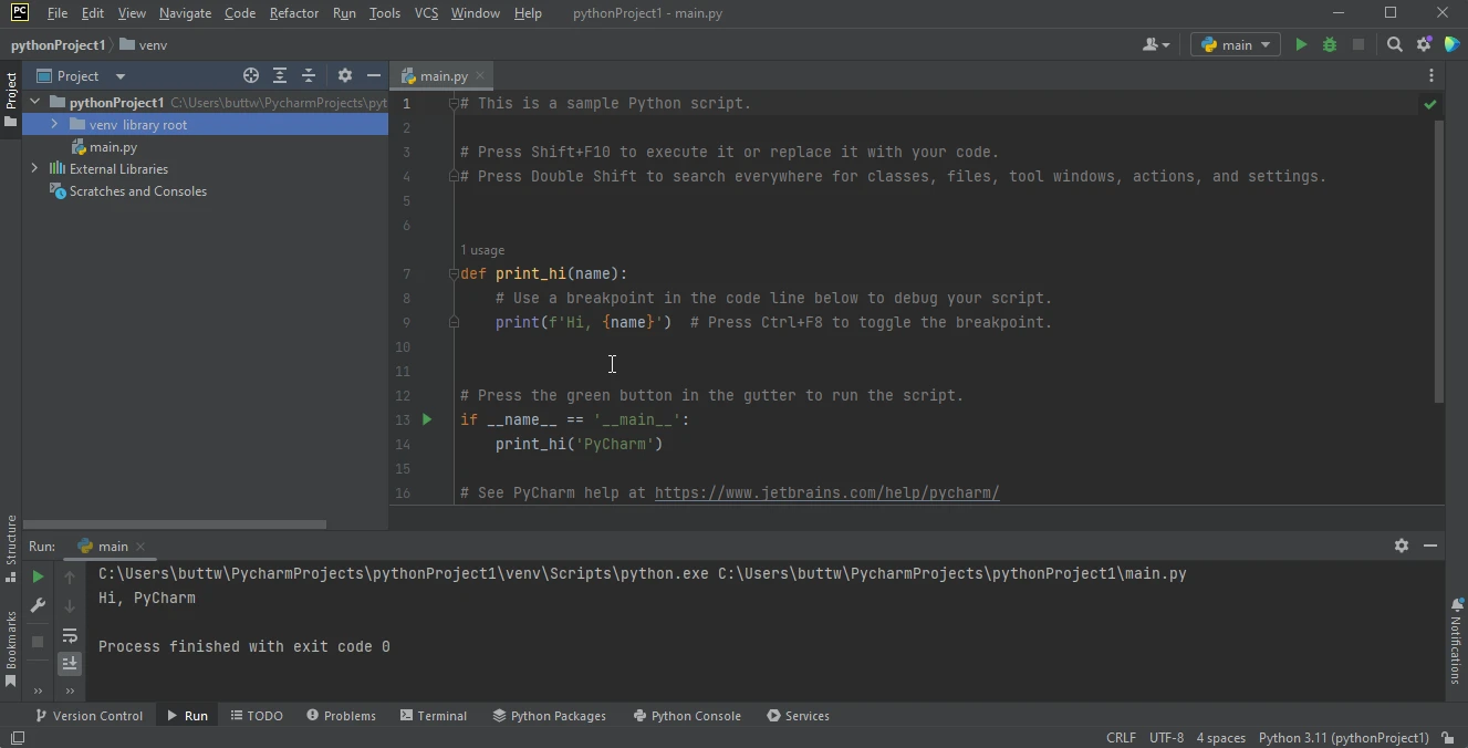 How to Use PyCharm (Guide For Developers): Figure 4