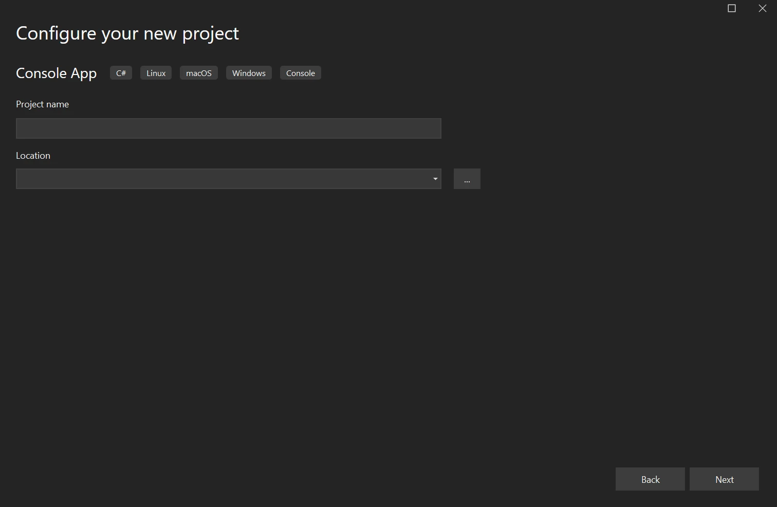 How to Create PDF Signature in .NET, Figure 3: Configure your new project