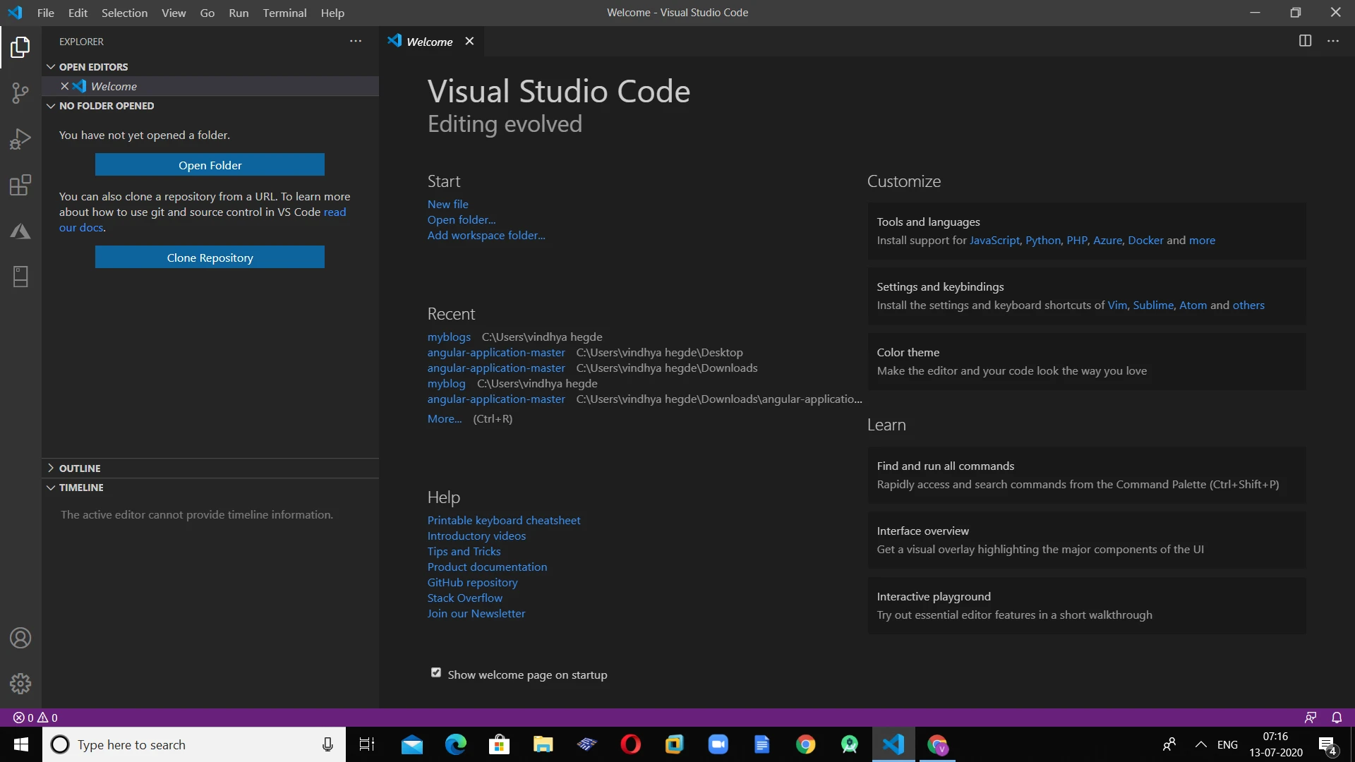 PDF Viewer C# Windows Application (Tutorial), Figure 2: Visual Studio Code