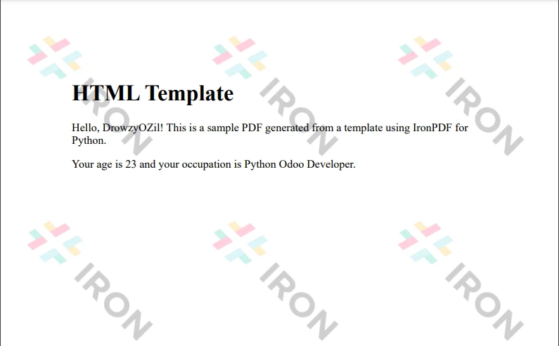 How to Generate a PDF File From Template in Python: Figure 5