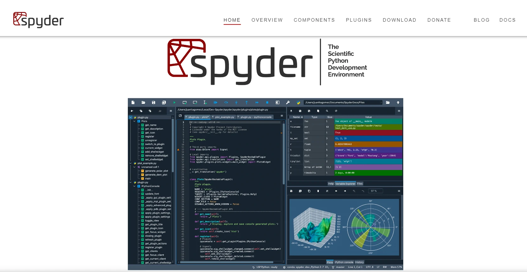 Spyder Python (How It Works For Developers): Figure 1 - Spyder