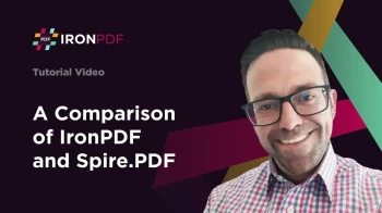 Ein Vergleich von IronPDF vs SpirePDF