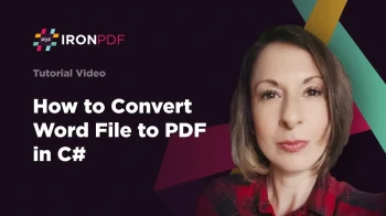 How to Convert Word File to PDF in C#