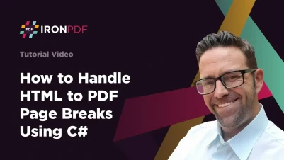 How to Handle HTML to PDF Page Breaks Using C#