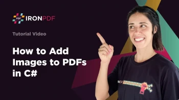 How to Add Images to PDFs in C#