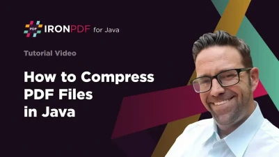 How to Compress PDF Files in Java | IronPDF
