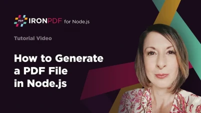 How to Generate a PDF File in Node.js