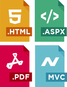 Convert HTML5, JS, CSS and Image files to PDF documents using  .NET Code.