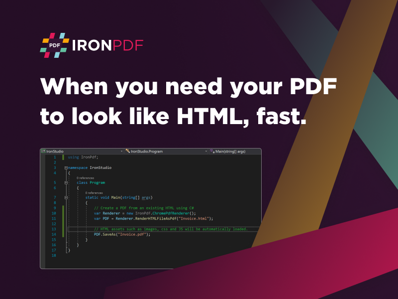 HTML to PDF JavaScript Screenshot