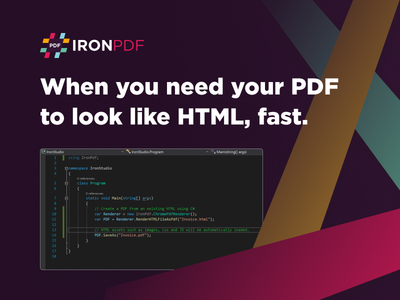 IronPDF Support Group software