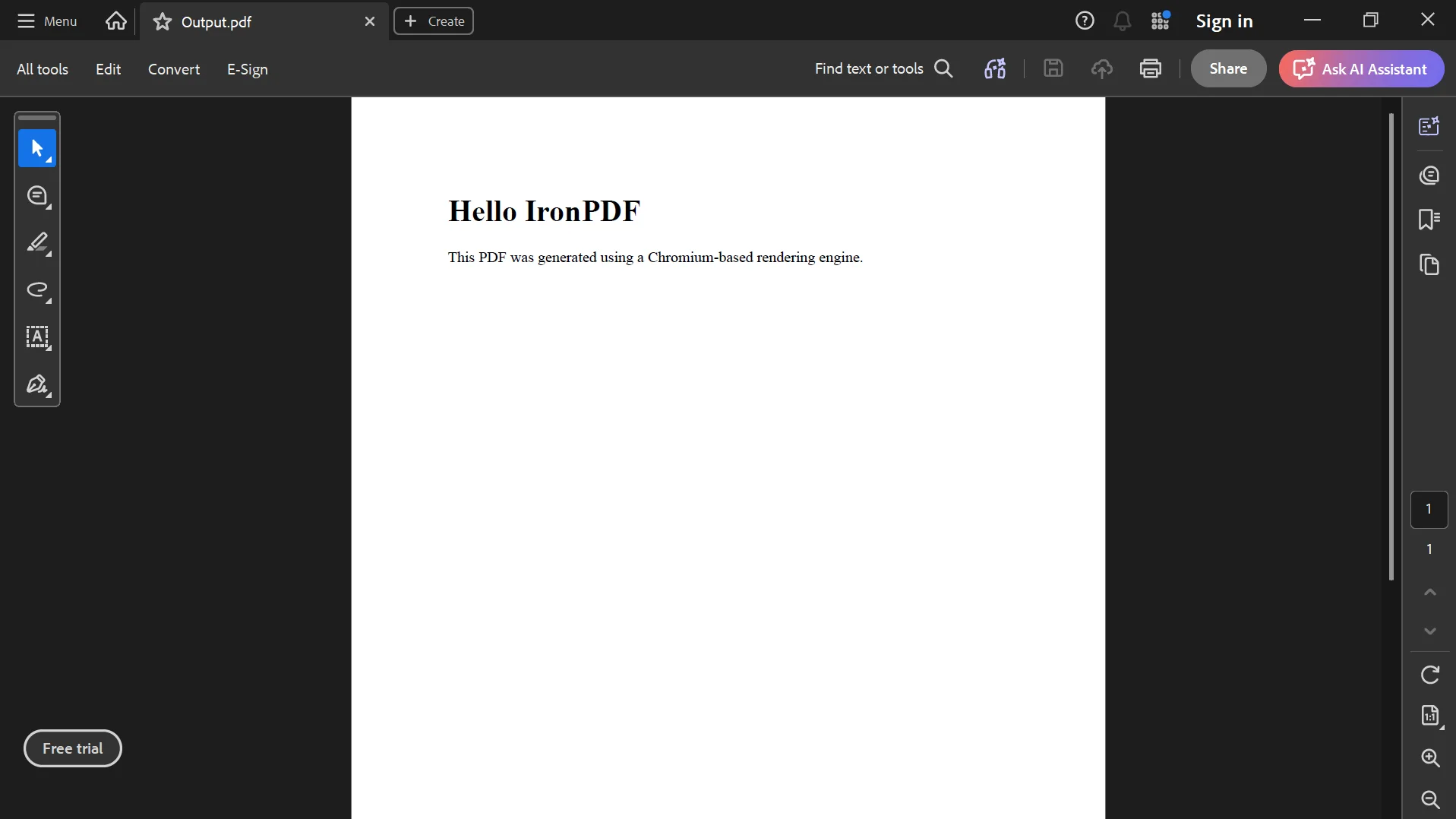 Abcpdf Vs Ironpdf 6 related to Creating PDFs from HTML Rendering Process