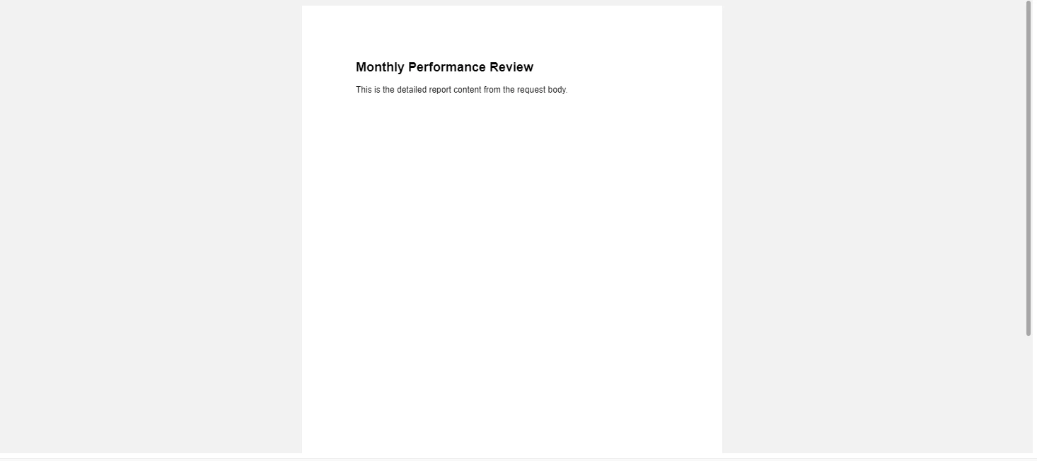 ASP Create PDF on the Fly: Dynamic PDF Generation in .NET Core: Image 2 - PDF created using Byte arrays and streams