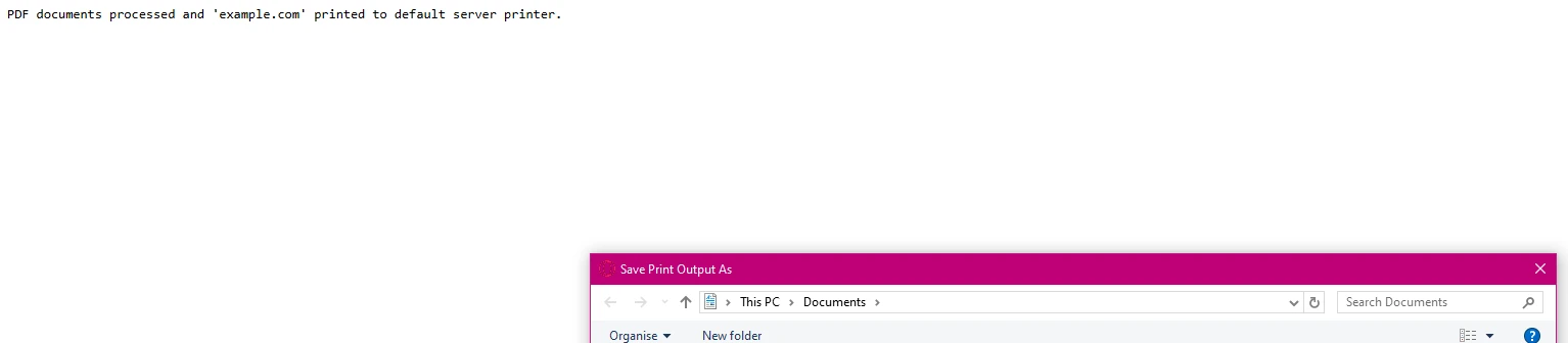 How to Print PDF Files Programmatically in ASP.NET: Figure 5