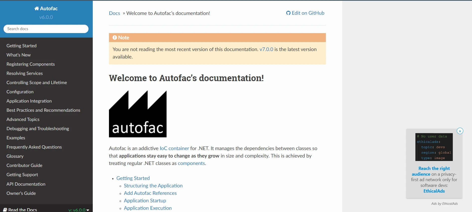 Autofac C#（開発者のための仕組み）：図1