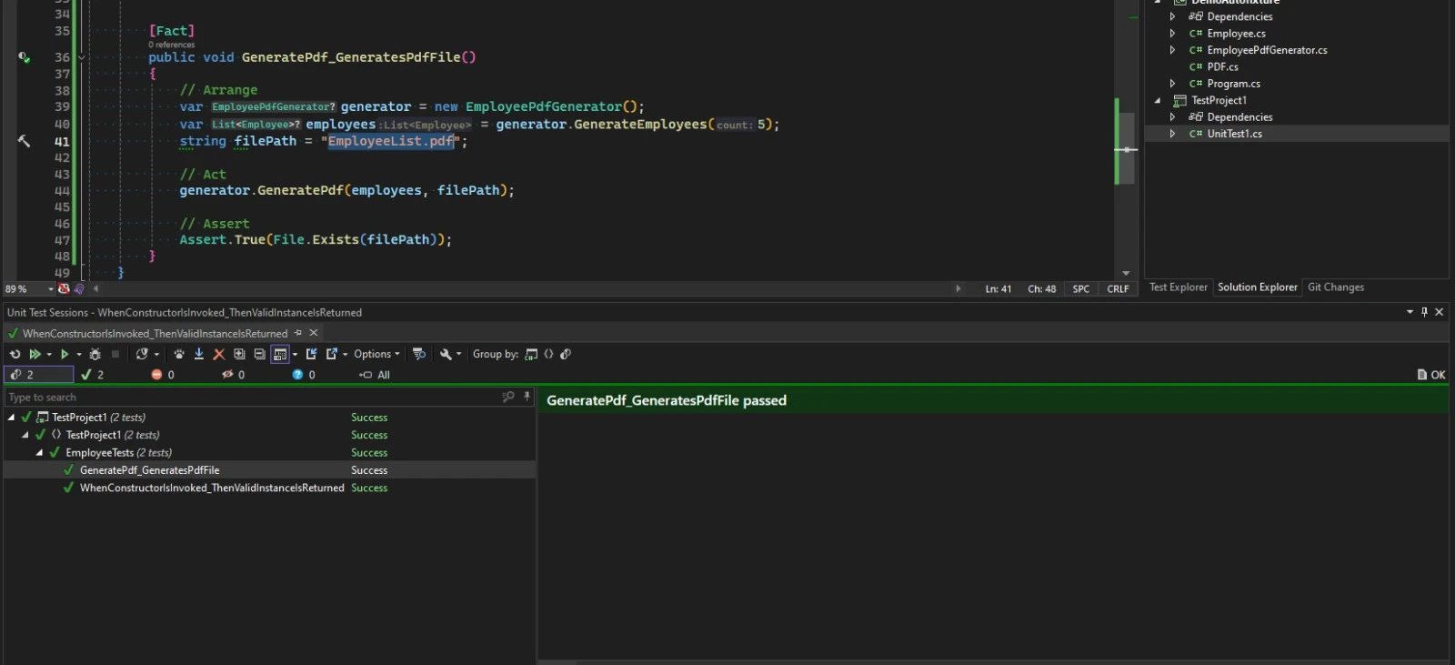 AutoFixture C# (How It Works For Developers): Figure 5 - AutoFixture C#