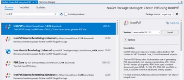 IronPDFとGrapeCity PDF Viewerの比較