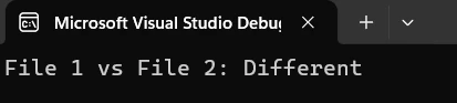 How to Compare Two PDF Files Using C# with IronPDF: Image 8 - Multiple PDFs Output