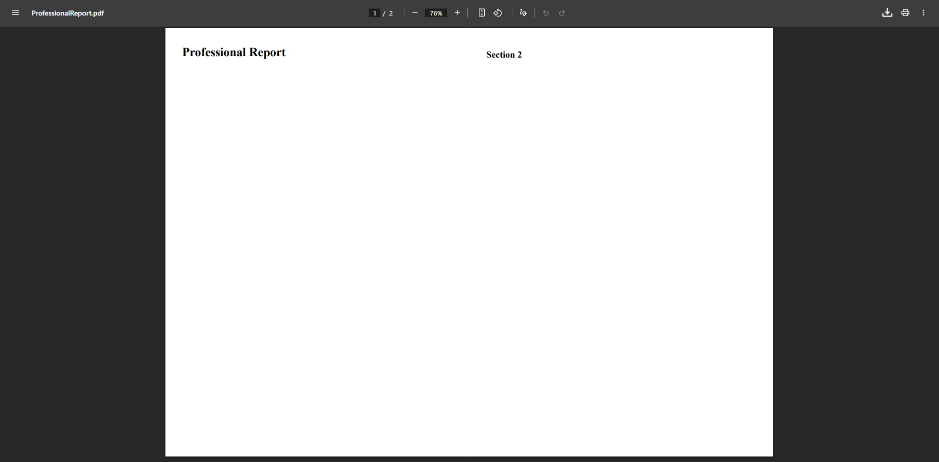How to Convert HTML to PDF in ASP.NET using C# with IronPDF: Image 7 - PDF with custom CSS formatting
