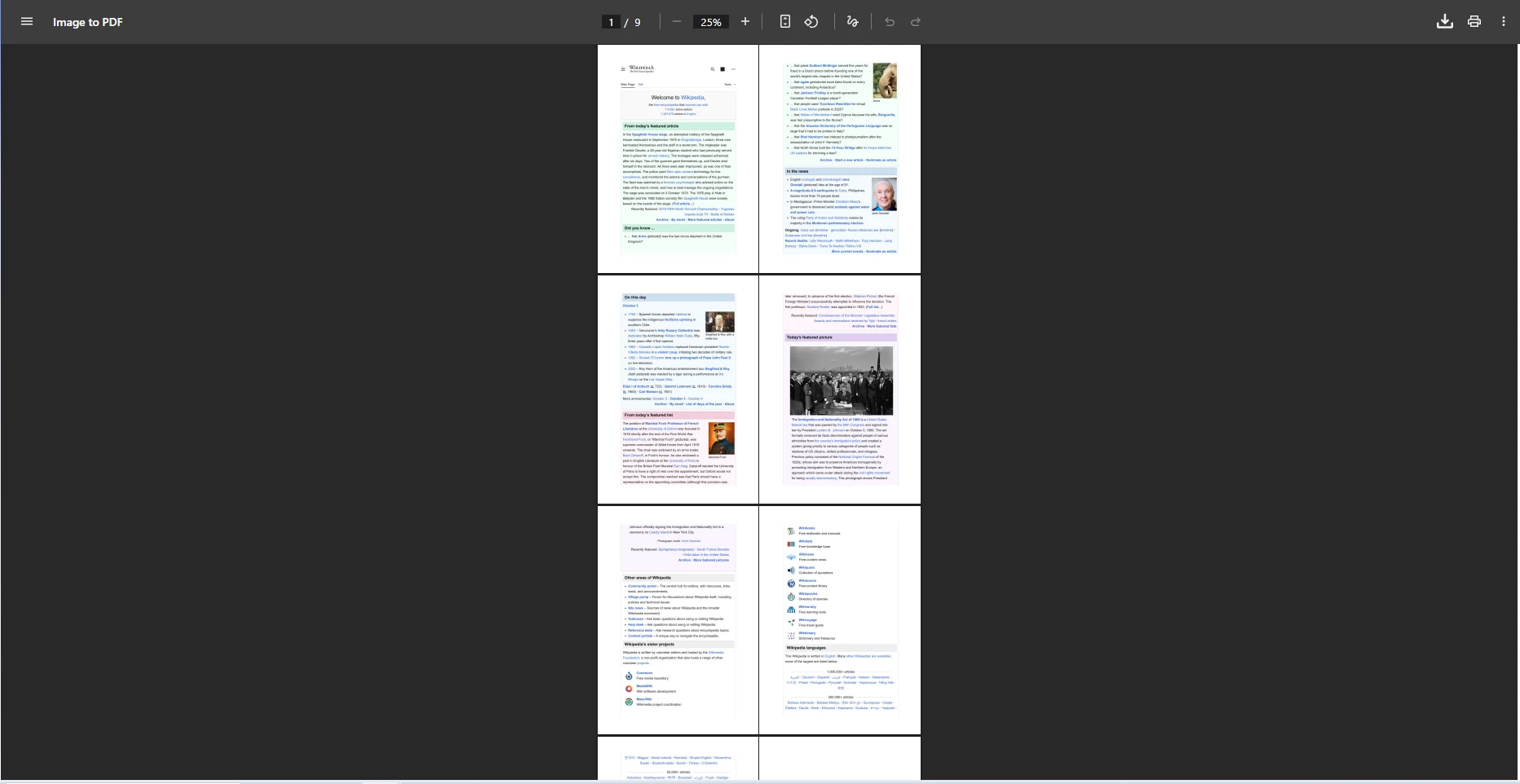 Convert JPEG to PDF .NET: The Complete C# Developer Guide: Image 4 - Output PDF rendered from multiple images