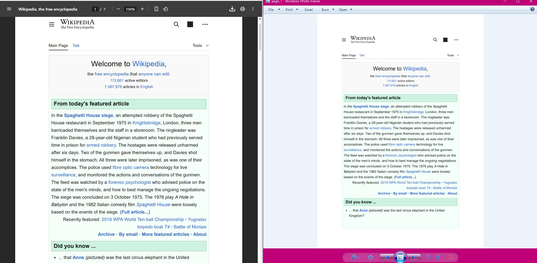 Convert PDF to TIFF VB .NET and C# Guide: Image 3 - The input PDF vs. the output TIFF file