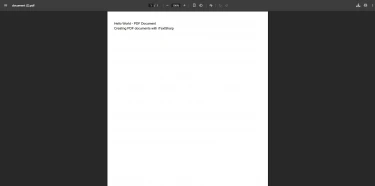 Creating PDF Documents With ASP .NET and iTextSharp vs IronPDF Comparison