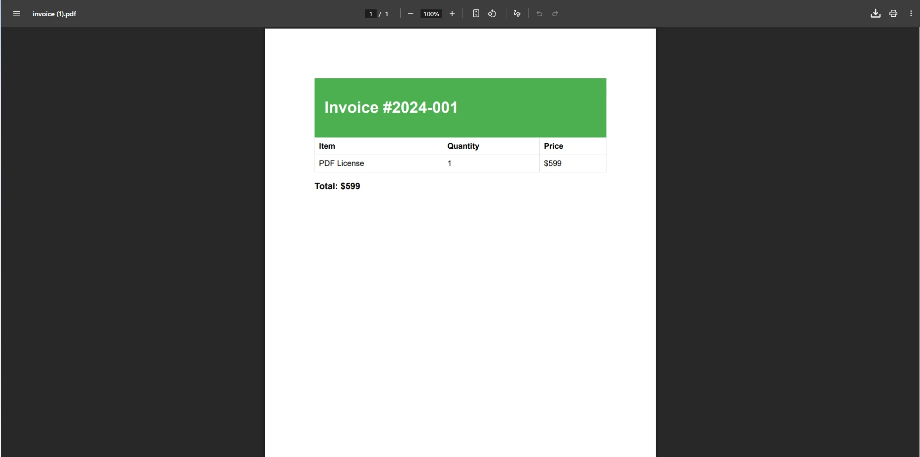 Creating PDF Documents With ASP .NET and iTextSharp vs IronPDF Comparison: Image 3 - Image 3 of 4 related to Creating PDF Documents With ASP .NET and iTextSharp vs IronPDF Comparison