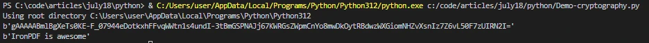 加密 Python（开发人员如何工作）：图 3