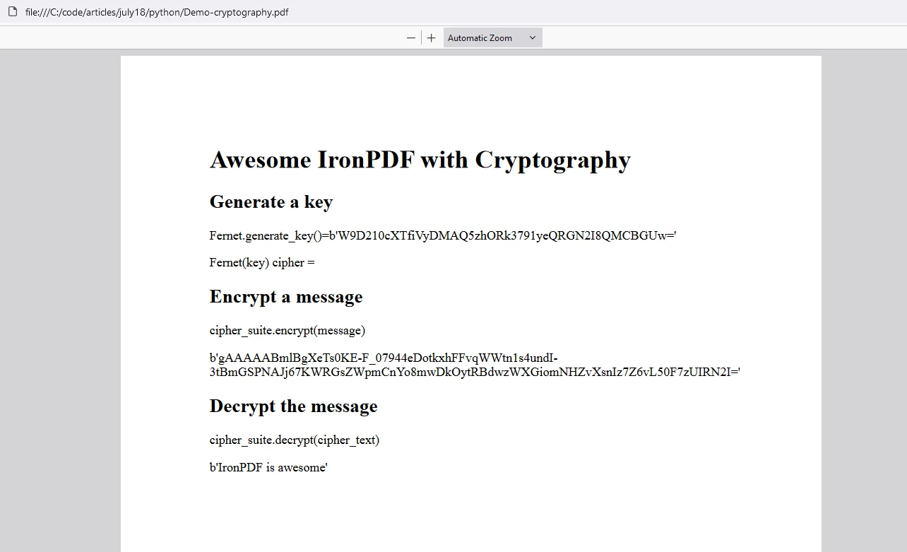 cryptography Python (How It Works For Developers): Figure 4