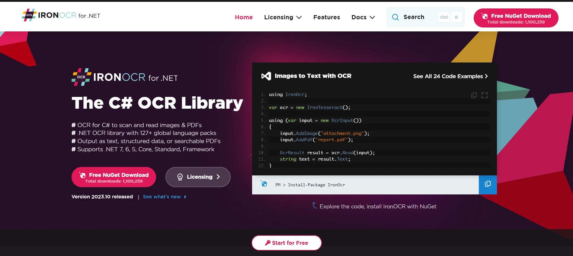 C# DataTableからリストへの変換（開発者向けの仕組み）図3 - IronOCR for .NET: C# OCRライブラリ