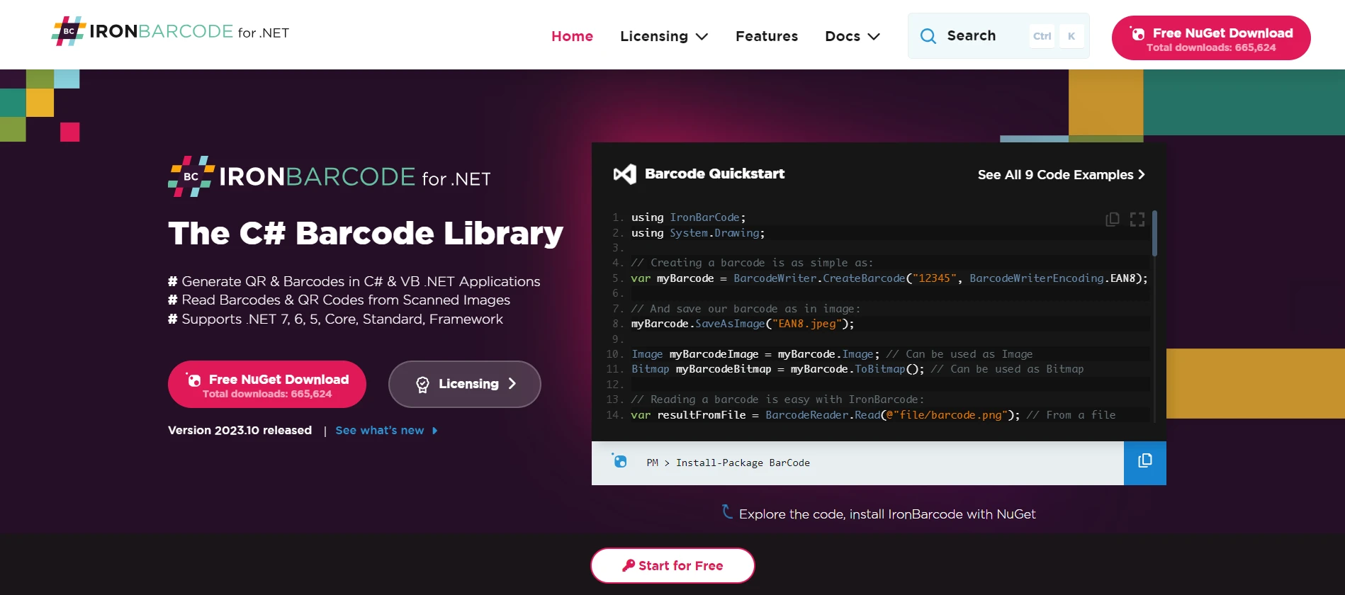 C# DataTable a Lista (Cómo funciona para los desarrolladores) Figura 4 - IronBarcode for .NET: La biblioteca de códigos de barras de C#