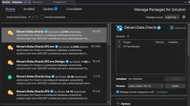 C# Devart.Data.Oracle (How It Works For Developers)