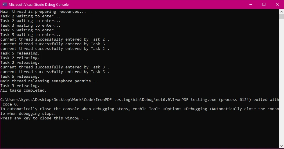 C# Semaphoreslim (How It Works For Developers): Figure 1