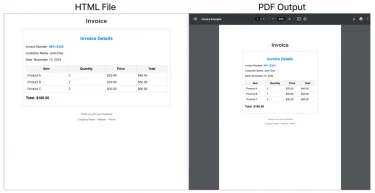 A Comparison Between IronPDF and DinktoPdf