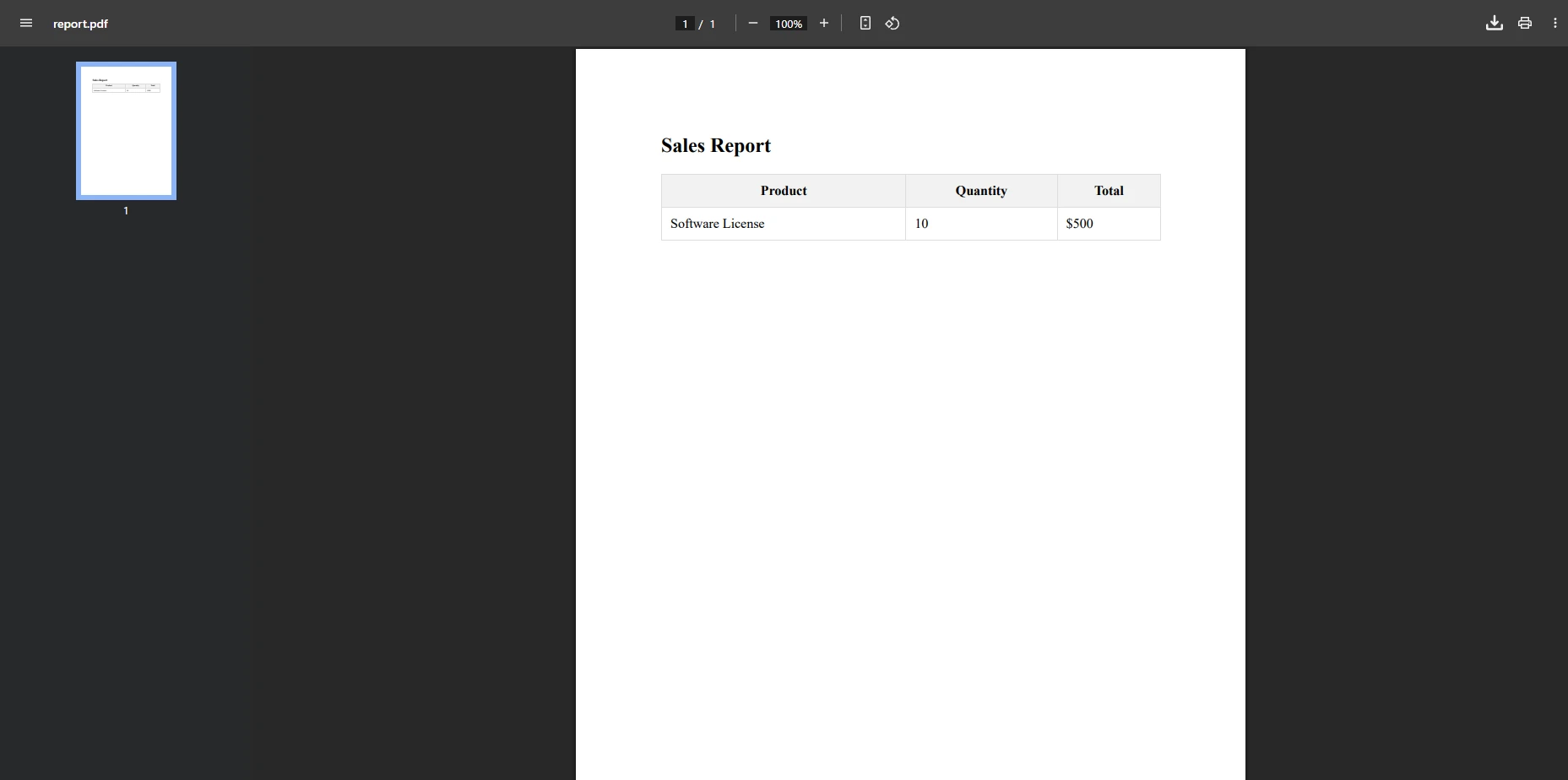 .NET Core Create PDF Files with IronPDF: Image 2 - PDF with Advanced Features