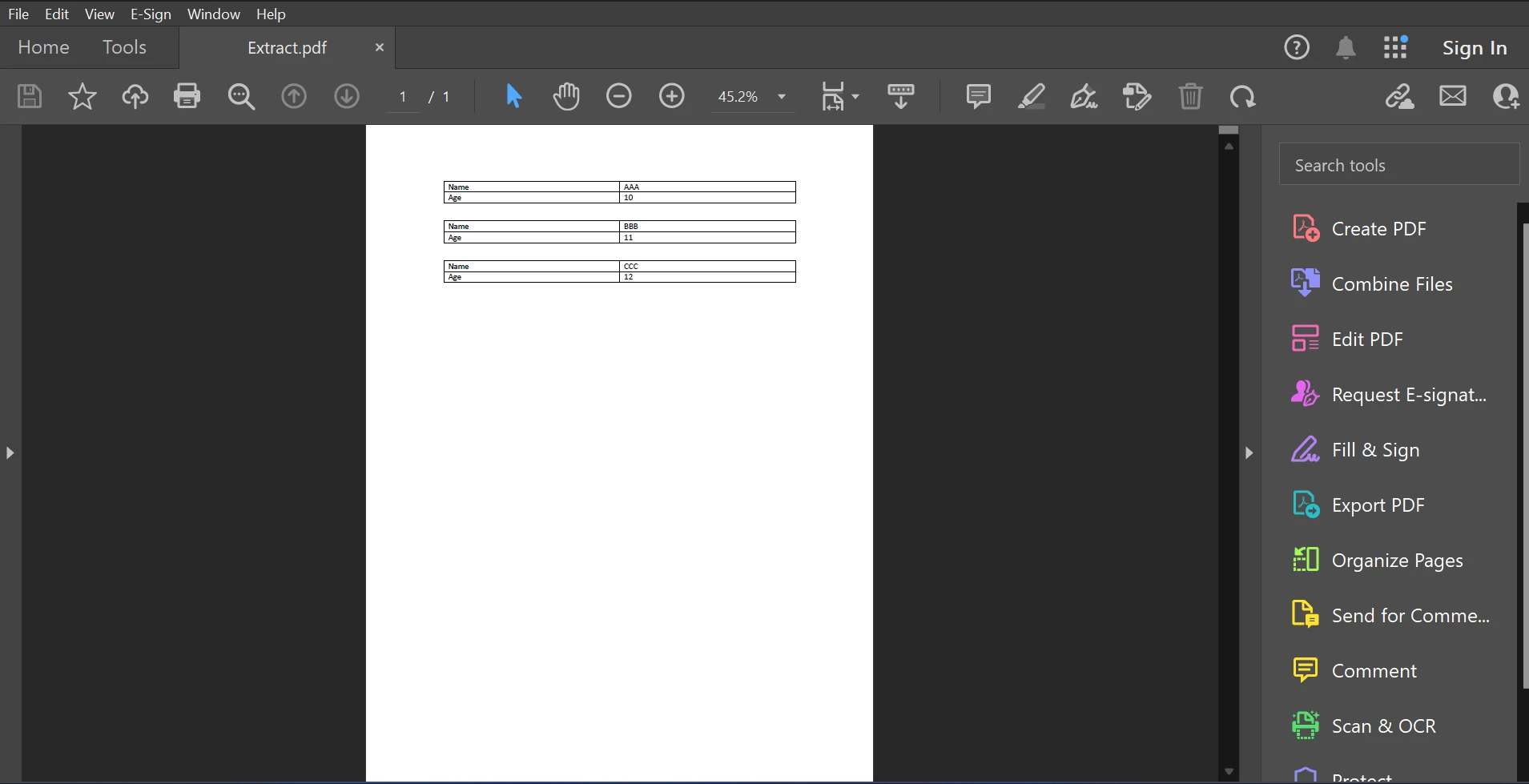 How to Extract Specific Text From PDF in Python: Figure 5 - Input PDF