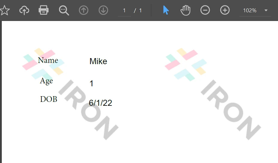 How to Flatten a PDF File in Python: Figure 6 - OUTPUT: Flattened PDF