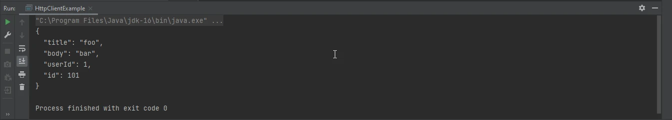 Google HTTP Client Library for Java (How It Works For Developers): Figure 3 - Console output from the example response above 