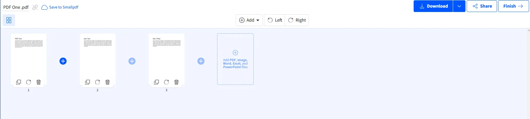 Add additional pages