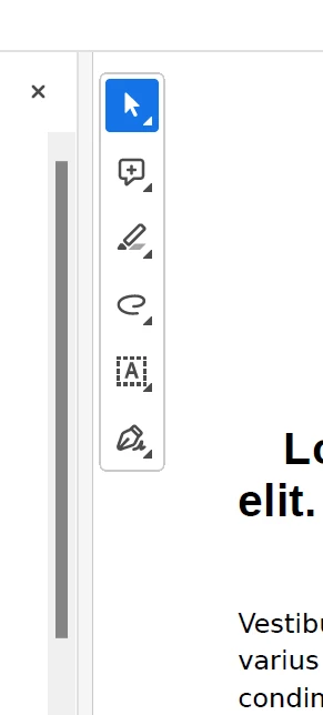 How to Annotate a PDF File (Beginner Tutorial): Figure 2 - Annotation Tools