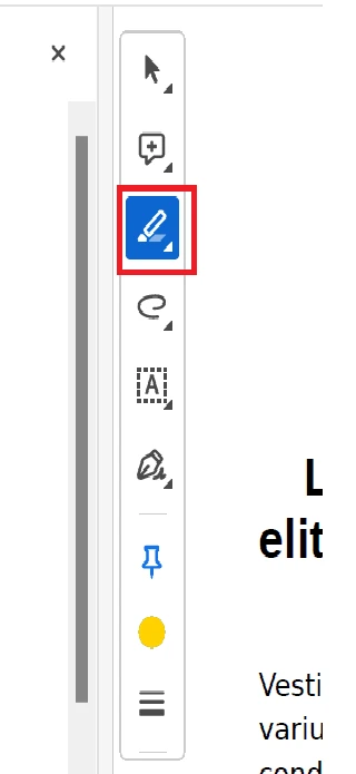 Cómo anotar un archivo PDF (Tutorial para principiantes): Figura 3 - Resaltador