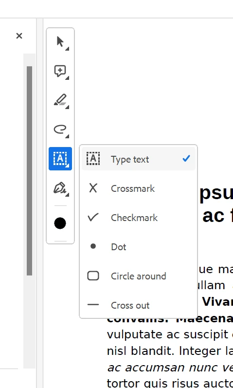 Cómo anotar un archivo PDF (Tutorial para principiantes): Figura 7 - Cuadro de texto