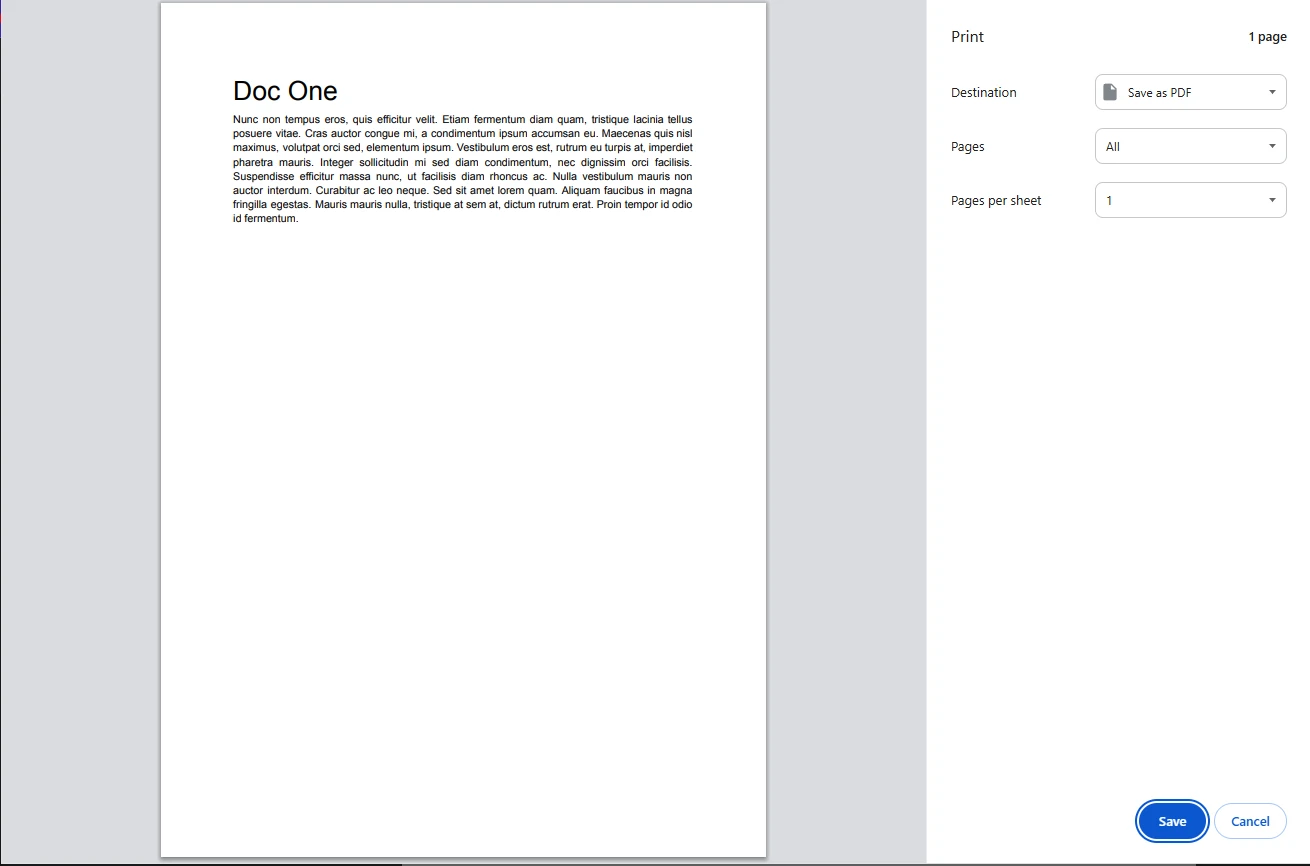 How to Combine PDF Files: The Definitive, Step-by-Step Guide: Image 2 - Print to PDF approach