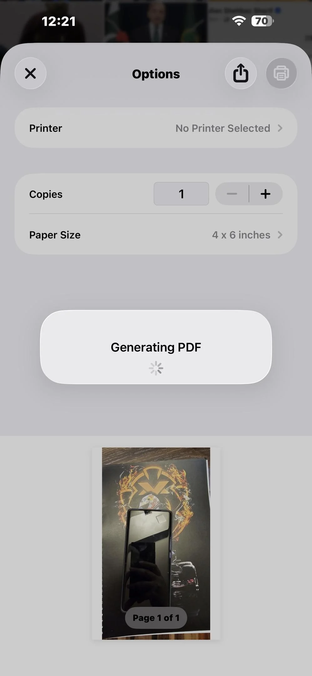 How To Convert Picture To Pdf On Iphone 2 related to Method 1: Photos App Print Preview (Any Image Format)