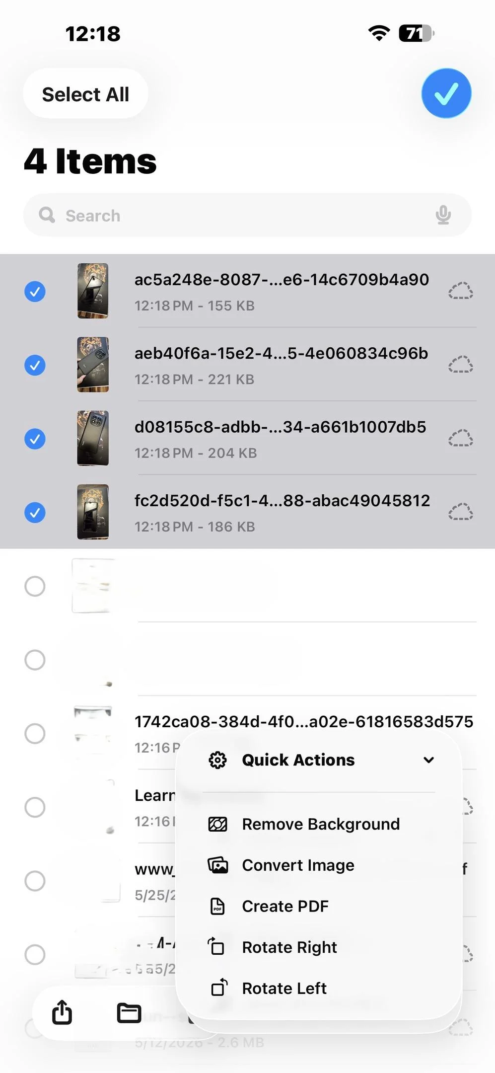 How To Convert Picture To Pdf On Iphone 4 related to Method 3: Combine Multiple Images into One PDF (Files App)