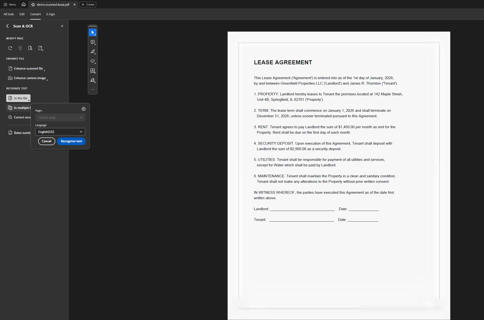 How To Edit A Pdf 6 related to Method 6: Handle Scanned Documents with OCR