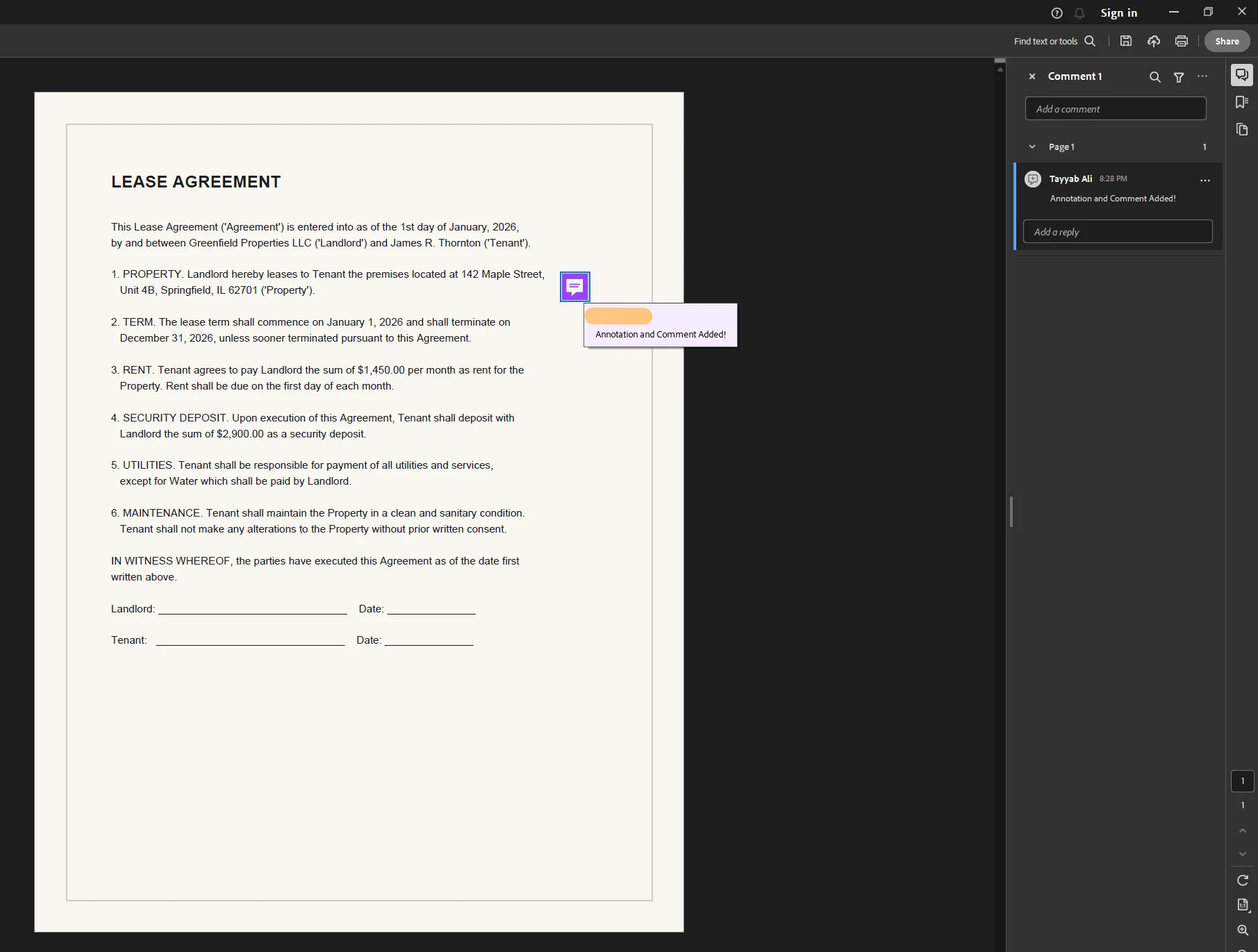 How To Edit A Pdf 7 related to Method 7: Add and Manage Annotations, Comments, and Sticky Notes