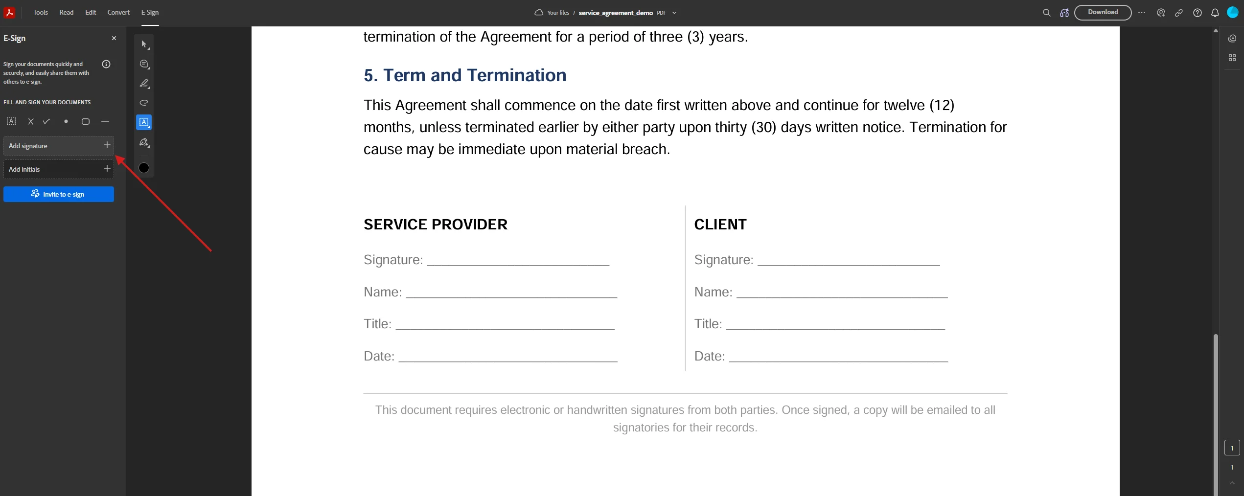 How To Electronically Sign A Pdf 1 related to Method 1: Sign a PDF Online with Adobe Acrobat