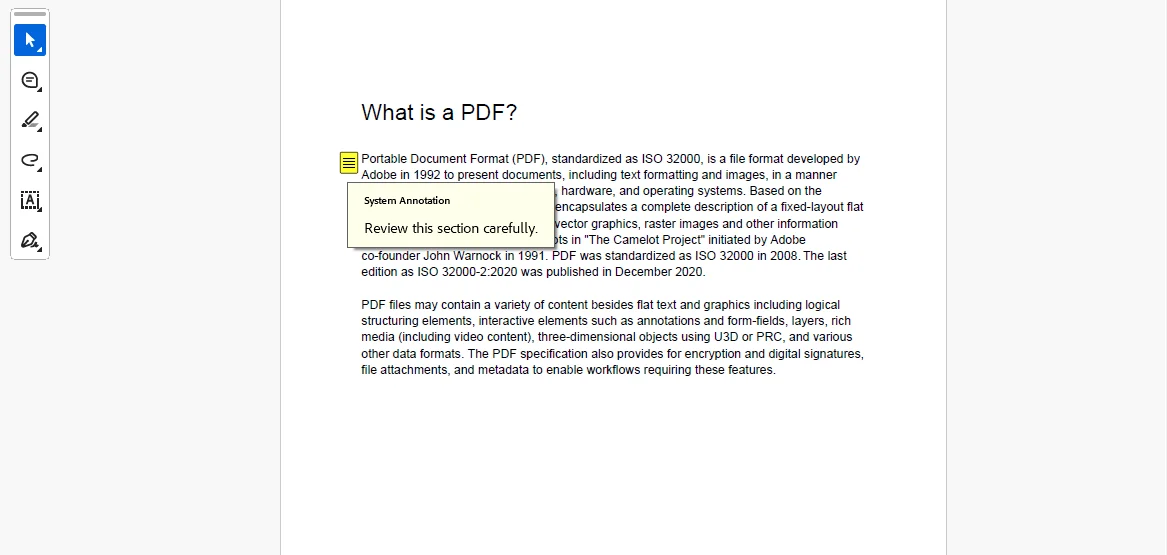 IronPDF Output